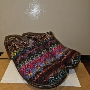 l'artist Zigino Spring step clogs size 7